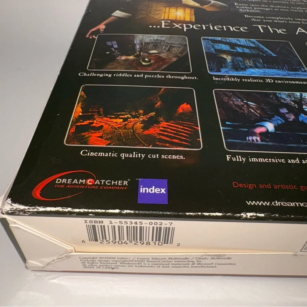 Dracula Resurrection SEALED Boxed PC 2000 Windows 98/95 Rare In Box Unused